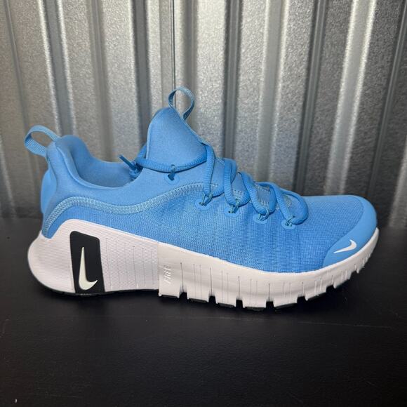 Mens Size 9.5 Nike Free Metcon 6 TB University Blue Training Shoes HM3754 401 - Picture 1 of 8